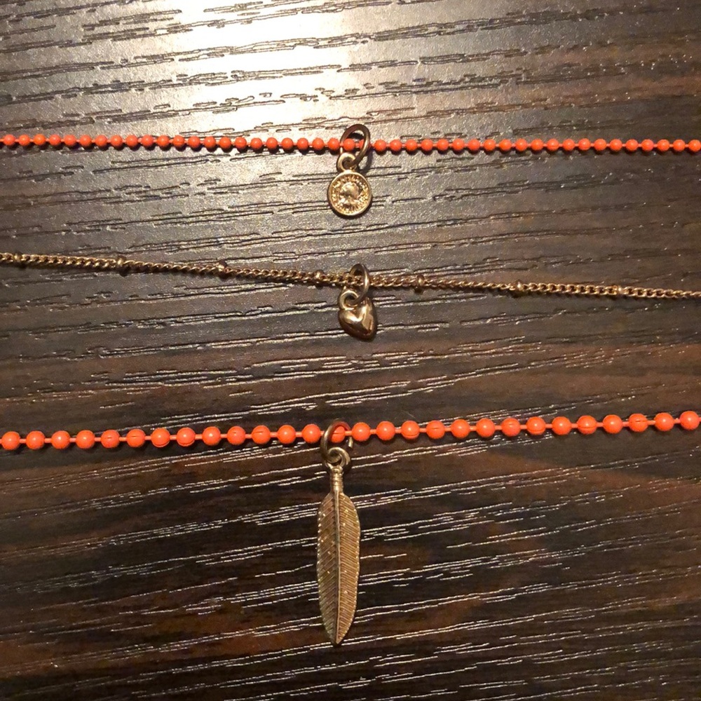 Long layering necklace